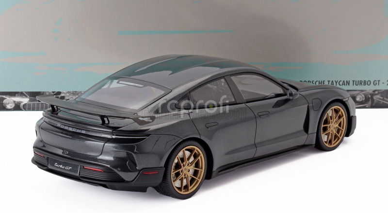 Minichamps Porsche Taycan Turbo Gt 2024 1:18 Grey