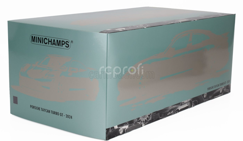 Minichamps Porsche Taycan Turbo Gt 2024 1:18 Grey