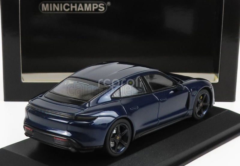 Minichamps Porsche Taycan Turbo S Cross 2020 1:43 Blue Met
