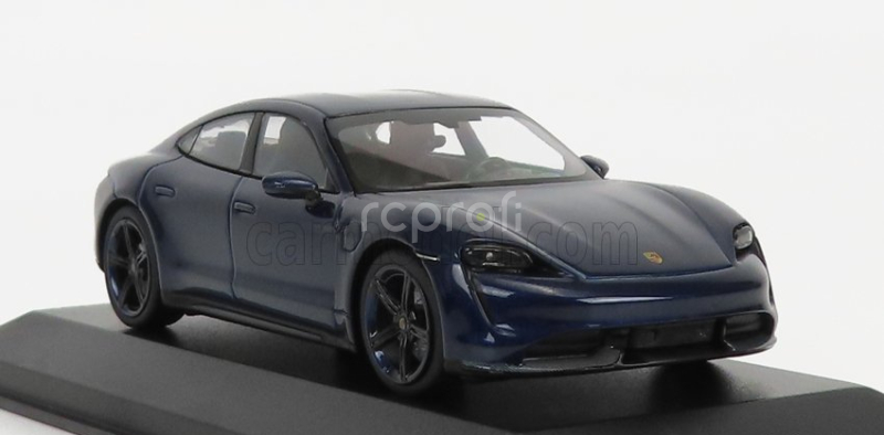 Minichamps Porsche Taycan Turbo S Cross 2020 1:43 Blue Met