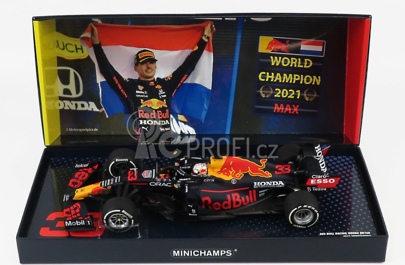 Minichamps Red bull F1 Rb16b Honda Ra620h Aston Martin N 33 1:18, tmavě modrá