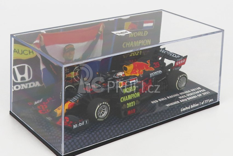 Minichamps Red bull F1 Rb16b Honda Ra620h Aston Martin N 33 1:43, tmavě modrá
