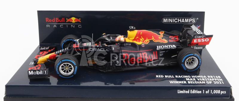 Minichamps Red bull F1 Rb16b Honda Ra620h Aston Martin N 33 1:43, tmavě modrá