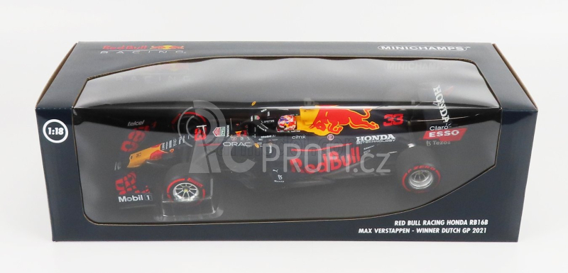 Minichamps Red bull F1 Rb16b Honda Ra620h Aston Martin N 33 1:18, tmavě modrá