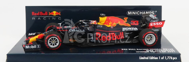 Minichamps Red bull F1 Rb16b Honda Ra620h Aston Martin N 33 1:43, tmavě modrá