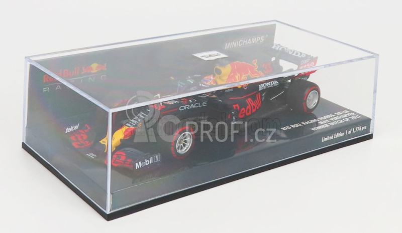 Minichamps Red bull F1 Rb16b Honda Ra620h Aston Martin N 33 1:43, tmavě modrá