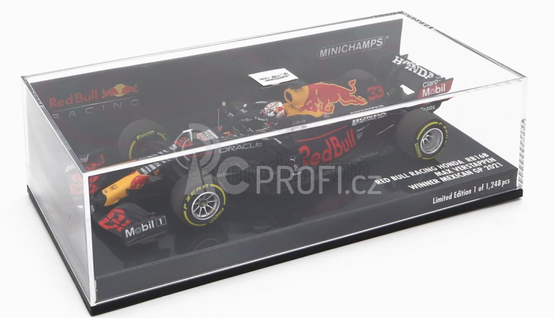 Minichamps Red bull F1 Rb16b Honda Ra620h Aston Martin N 33 1:43, tmavě modrá