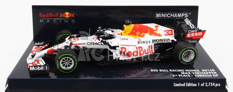 Minichamps Red bull F1 Rb16b Honda Ra620h Aston Martin N 33 1:43, bílá
