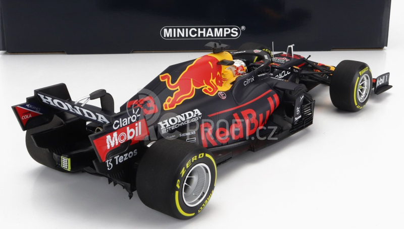 Minichamps Red bull F1 Rb16b Honda Ra620h Aston Martin N 33 1:18, tmavě modrá
