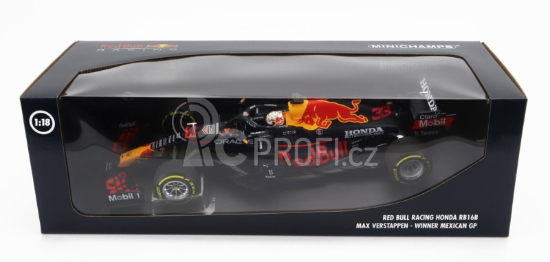 Minichamps Red bull F1 Rb16b Honda Ra620h Aston Martin N 33 1:18, tmavě modrá