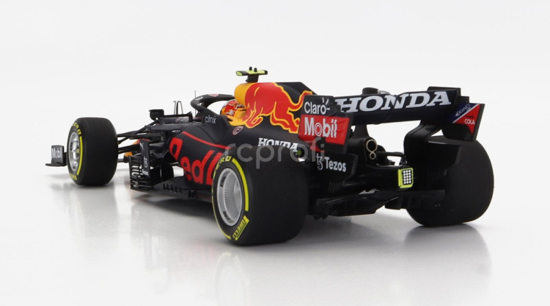 Minichamps Red bull F1  Rb16b Honda Ra620h Team Red Bull Racing N 11 3rd Mexico Gp 2021 Sergio Perez 1:18 Matná Modrá Žlutá Červená