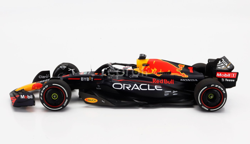 Minichamps Red bull F1  Rb18 Team Oracle Red Bull Racing N 1 World Champion Winner Austin Usa Gp 2022 Max Verstappen 1:18 Matná Modrá Žlutá Červená