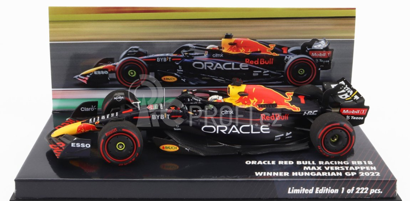 Minichamps Red bull F1 Rb18 Oracle Red Bull Racing N 1 1:43, tmavě modrá