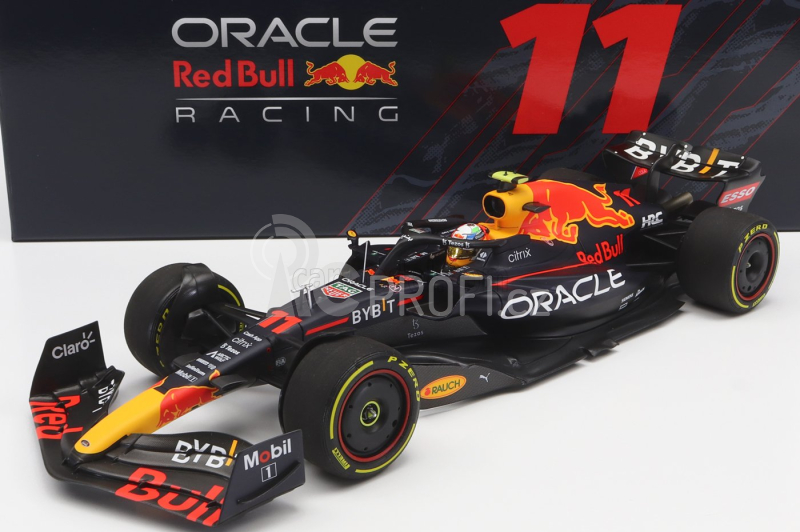 Minichamps Red bull F1 Rb18 Team Oracle Red Bull Racing N 11 1:18, tmavě modrá