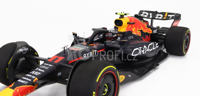 Minichamps Red bull F1 Rb18 Oracle Red Bull Racing N 11 1:18, tmavě modrá