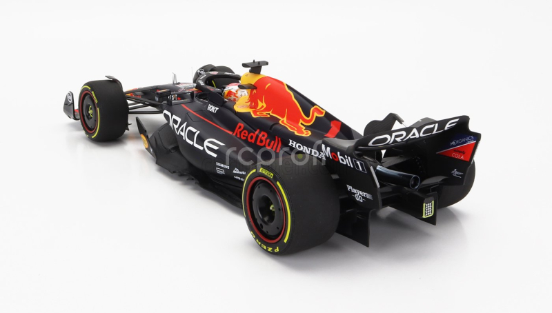 Minichamps Red bull F1  Rb19 Team Oracle Red Bull Racing N 1 World Champion Winner Belgian Gp 2023 Max Verstappen 1:18 Matt Blue