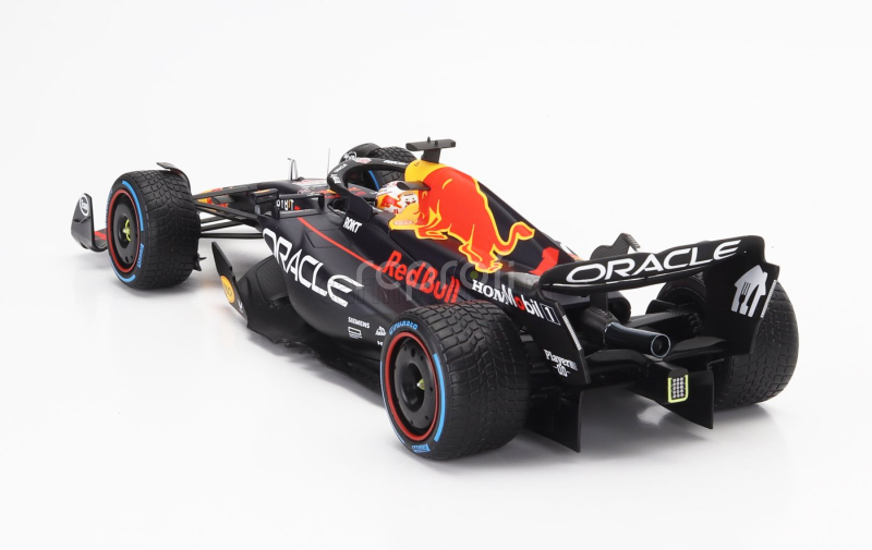 Minichamps Red bull F1  Rb19 Team Oracle Red Bull Racing N 1 World Champion Winner Dutch Gp 2023 Max Verstappen 1:18 Matt Blue