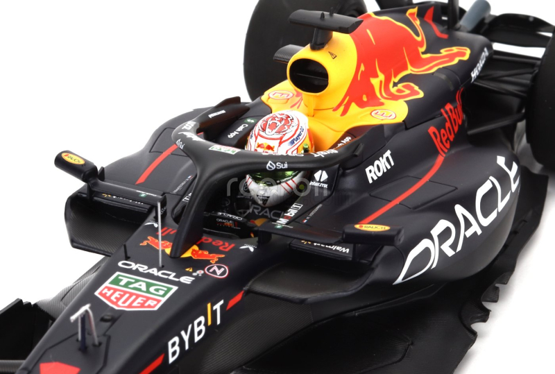 Minichamps Red bull F1  Rb19 Team Oracle Red Bull Racing N 1 World Champion Winner Japan Gp 2023 Max Verstappen 1:18 Matt Blue