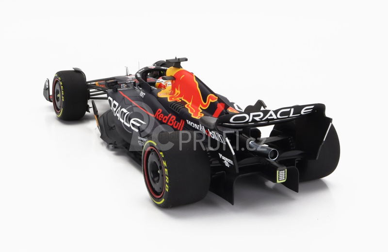 Minichamps Red bull F1  Rb19 Team Oracle Red Bull Racing N 1 World Champion Winner Monaco Gp 2023 Max Verstappen 1:18 Matt Blue