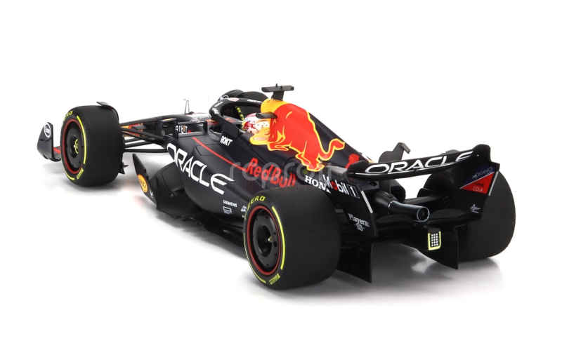 Minichamps Red bull F1  Rb19 Team Oracle Red Bull Racing N 1 World Champion Winner Monza Italy Gp 2023 Max Verstappen 1:18 Matt Blue