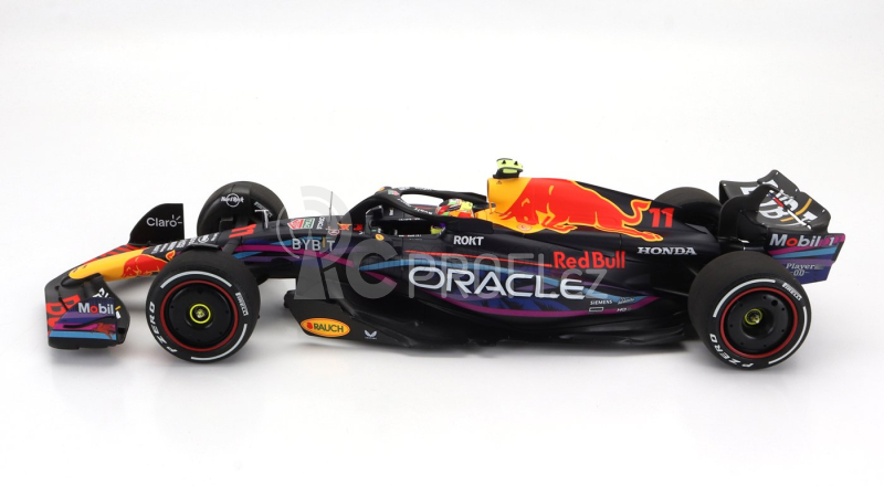 Minichamps Red bull F1 Rb19 Team Oracle Red Bull Racing N 11 2nd Miami Gp 2023 Sergio Perez 1:18 Matt Blue