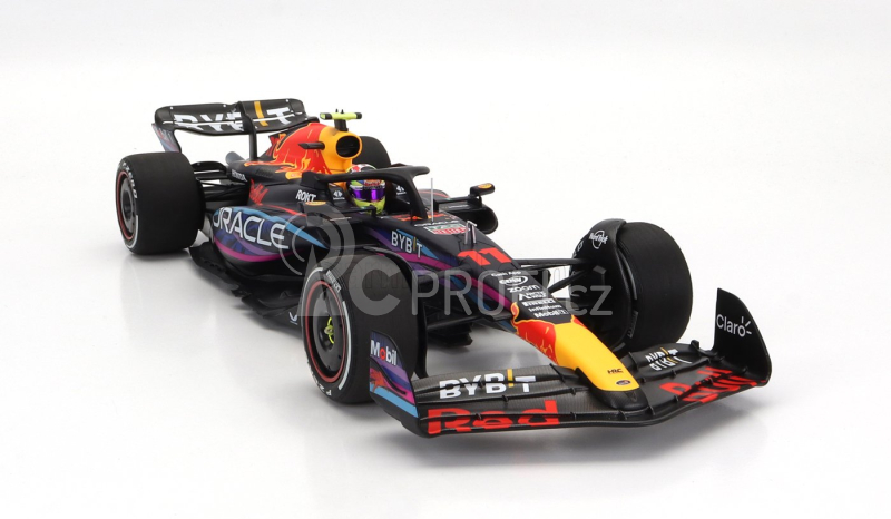 Minichamps Red bull F1 Rb19 Team Oracle Red Bull Racing N 11 2nd Miami Gp 2023 Sergio Perez 1:18 Matt Blue