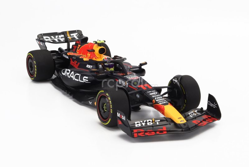 Minichamps Red bull F1  Rb19 Team Oracle Red Bull Racing N 11 4th Abu Dhabi Gp 2023 Sergio Perez 1:18 Matt Blue
