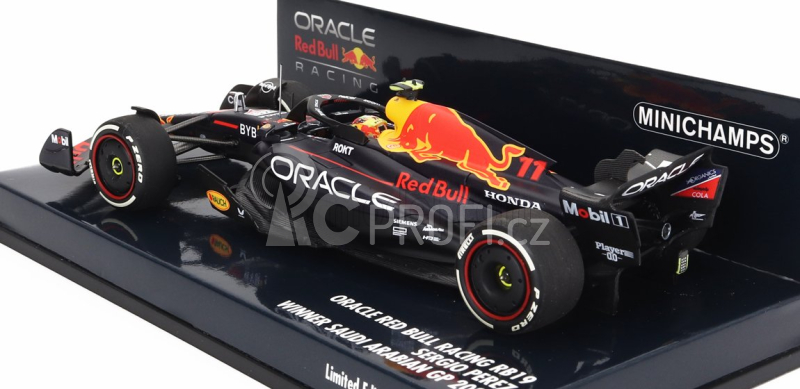 Minichamps Red bull F1 Rb19 Team Oracle Red Bull Racing N 11 1:43, tmavě modrá