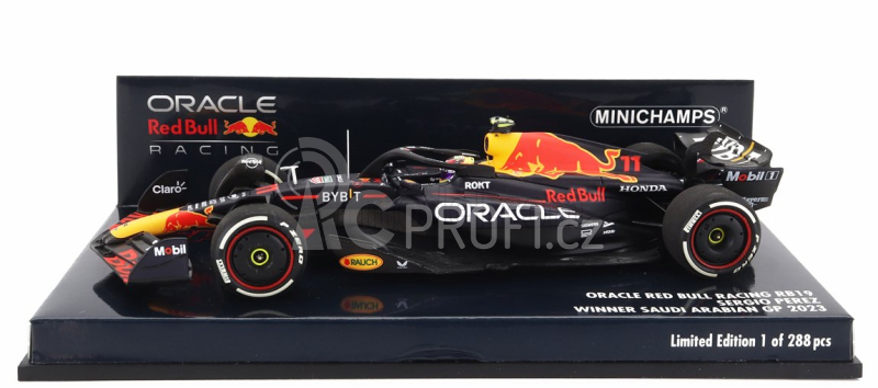 Minichamps Red bull F1 Rb19 Team Oracle Red Bull Racing N 11 1:43, tmavě modrá