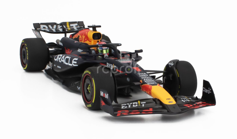 Minichamps Red bull F1  Rb20 Team Oracle Red Bull Racing N 1 World Champion Winner Japan Gp 2024 Max Verstappen 1:18 Modrá Žlutá Červená