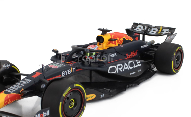 Minichamps Red bull F1  Rb20 Team Oracle Red Bull Racing N 1 World Champion Winner Japan Gp 2024 Max Verstappen 1:18 Modrá Žlutá Červená