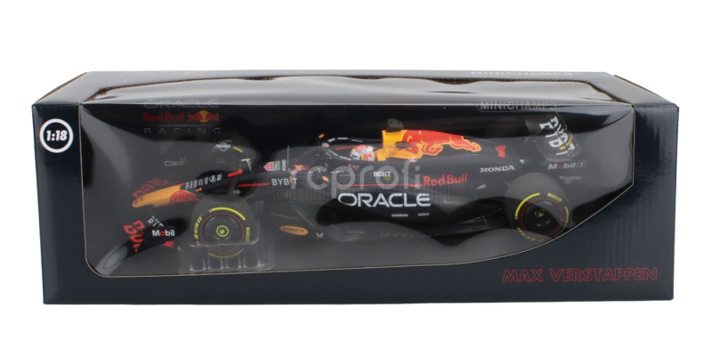Minichamps Red bull F1  Rb20 Team Oracle Red Bull Racing N 1 World Champion Winner Japan Gp 2024 Max Verstappen 1:18 Modrá Žlutá Červená