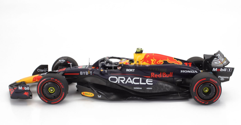 Minichamps Red bull F1  Rb20 Team Oracle Red Bull Racing N 11 Season 2024 Sergio Perez 1:18 Modrá Žlutá Červená