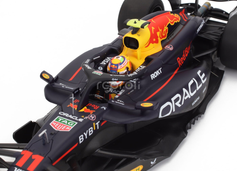 Minichamps Red bull F1  Rb20 Team Oracle Red Bull Racing N 11 Season 2024 Sergio Perez 1:18 Modrá Žlutá Červená