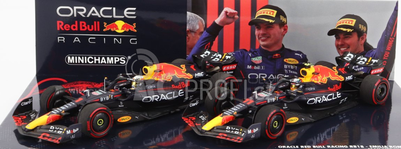 Minichamps Red bull F1 Set dvou modelů 1:43, tmavě modrá