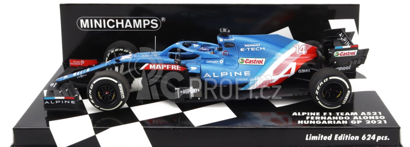 Minichamps Renault F1 A521 Renault E-tech 20b Team Alpine N 14 1:43