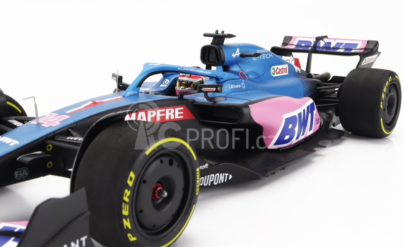 Minichamps Renault F1 A522 Team Alpine Bwt N 14 1:18, modrá