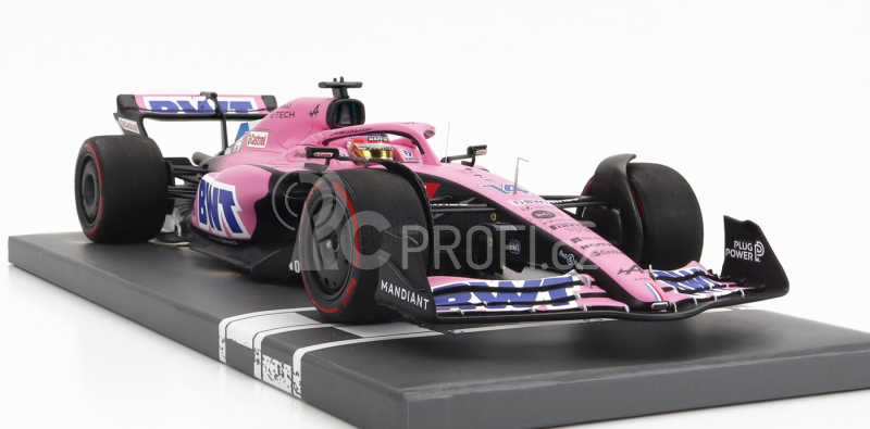 Minichamps Renault F1 A522 Team Alpine Bwt N 14 Bahrain Gp 2022 Fernando Alonso 1:18 Pink