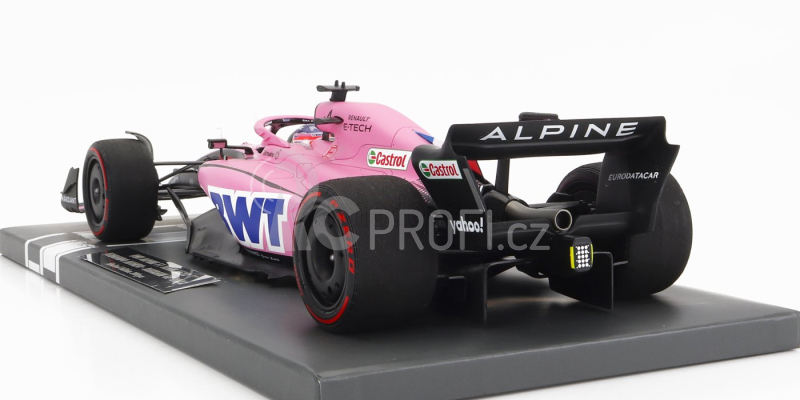 Minichamps Renault F1 A522 Team Alpine Bwt N 14 Bahrain Gp 2022 Fernando Alonso 1:18 Pink