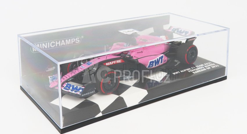 Minichamps Renault F1 A522 Team Alpine Bwt N 14 1:43, růžová