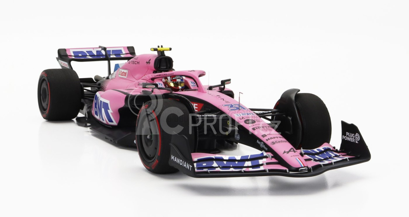 Minichamps Renault F1 A522 Team Alpine Bwt N 31 1:18, růžová