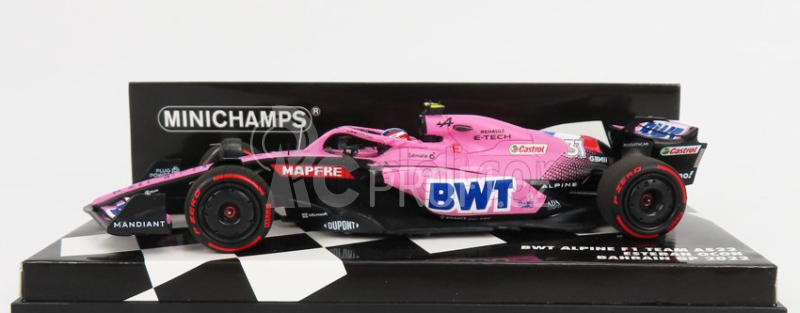 Minichamps Renault F1 A522 Team Alpine Bwt N 31 1:43, růžová