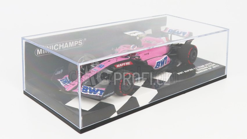 Minichamps Renault F1 A522 Team Alpine Bwt N 31 1:43, růžová
