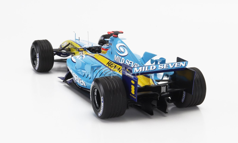 Minichamps Renault F1  R25 Team Renault N 1 World Champion Winner San Marino Italy Gp 2005 Fernando Alonso 1:18 Světle Modrá Žlutá