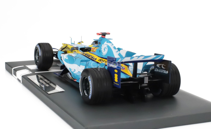 Minichamps Renault F1  R26 Team Mild Seven Renault F1 N 1 World Champion Turkish Gp 2006 Fernando Alonso 1:18 Světle Modrá Žlutá