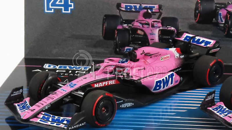 Minichamps Renault F1 Set dvou modelů 1:43, růžová