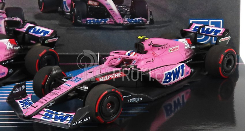 Minichamps Renault F1 Set dvou modelů 1:43, růžová
