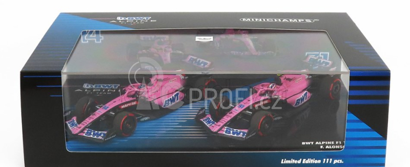 Minichamps Renault F1 Set dvou modelů 1:43, růžová