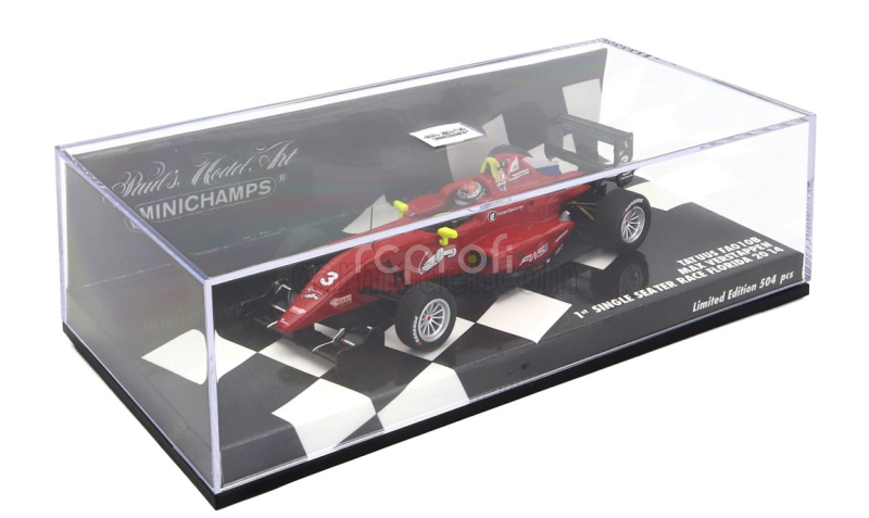 Minichamps Tatuus Fa010b N 3 First Single Seater Race Florida Winter Series 26.01.2014 Max Verstappen 1:43 Red