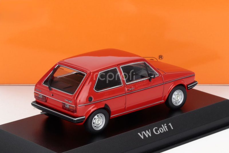 Minichamps Volkswagen Golf Mki 1980 1:43 Red